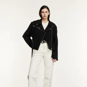 Chloe | Jackets & Coats | Chloe Virgin Wool Biker Jacket | Poshmark | Chloe wool × leather riders jacket | その他 | クロエ